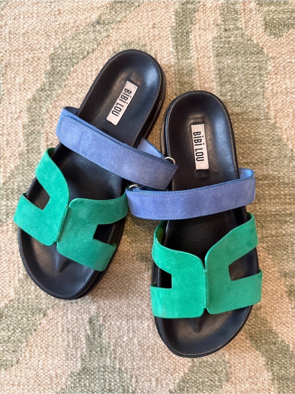 Bibilou Colorblock Sandals from Anthro
